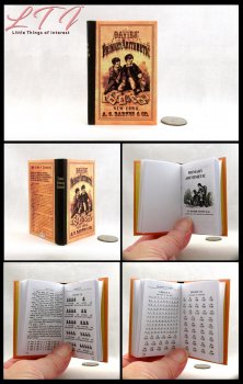 PRIMARY ARITHMETIC Illustrated Readable Miniature One Fourth Scale Book