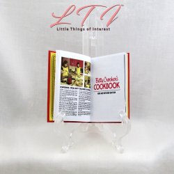 BETTY CROCKER COOKBOOK Illustrated Readable Miniature One Fourth Scale Book
