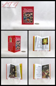 BETTY CROCKER COOKBOOK Illustrated Readable Miniature One Fourth Scale Book