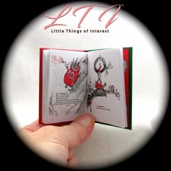 HOW THE GRINCH STOLE CHRISTMAS Illustrated Readable Miniature One Fourth Scale Book Dr Seuss