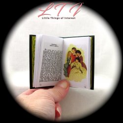 LITTLE WOMEN Illustrated Readable Miniature One Fourth Scale Book