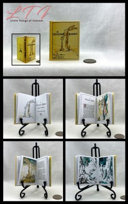 The VELVETEEN RABBIT Illustrated Readable One Fourth Miniature Scale Book