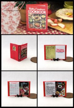 BETTY CROCKER'S COOKBOOK Miniature One Inch Scale Readable Illustrated Book