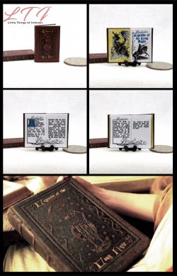 LEGENDS Of THE LONG NIGHT Miniature One Inch Scale Illustrated Readable Book