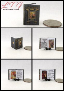 A LITTLE PRINCESS Miniatures One Inch Scale Illustrated Readable Book