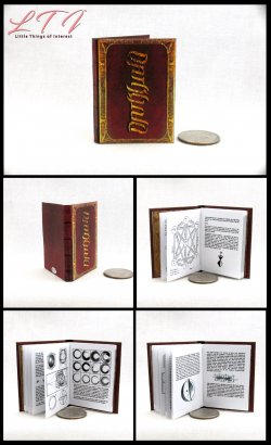 DARKHOLD Miniature Playscale Readable Illustrated Book