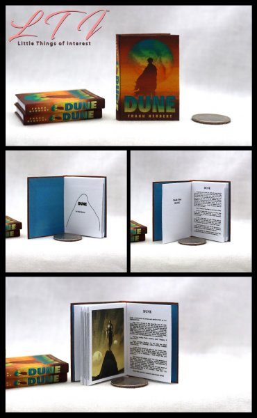 DUNE Miniature Playscale Readable Illustrated Book