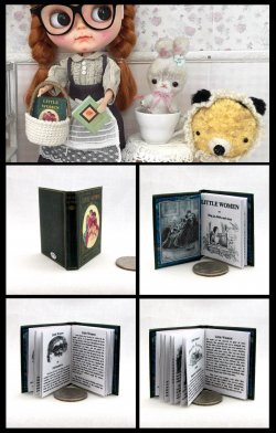 A TREE GROWS IN BROOKLYN 1:6 Scale Readable Book Miniature Book Play Scale Book 