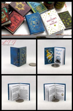 MAGICAL DRAFTS AND POTIONS Magic Textbook Playscale Readable Illustrated Book