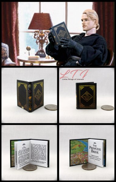 THE PRINCESS BRIDE Miniature Playscale Readable Illustrated Book