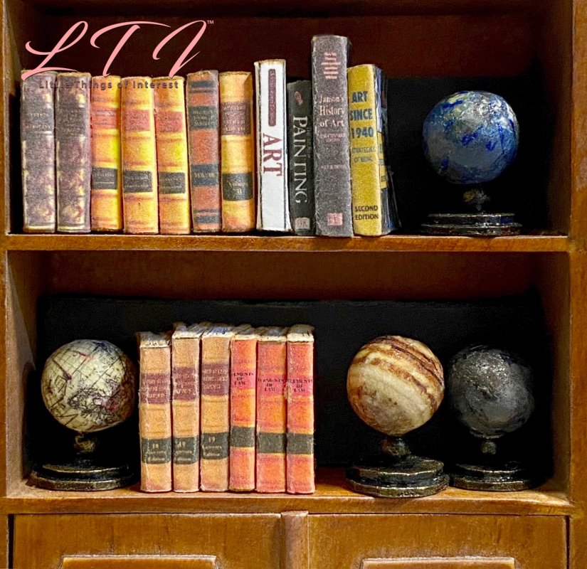 OLD WORLD GLOBES Download in Miniature One Inch Scale PDF And Tutorial - Click Image to Close