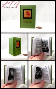 ANNE OF GREEN GABLES Illustrated Readable One Fourth Miniature Scale Book