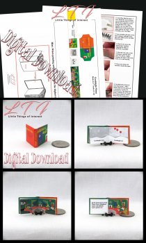 GOODNIGHT MOON Download Pdf Book and Construction Tutorial for a Miniature One Inch Scale Book