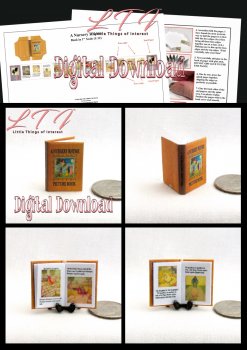 A NURSERY RHYME Download Pdf Book and Construction Tutorial for a Miniature One Inch Scale