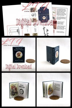 THE TALE OF SQUIRREL NUTKIN Download Pdf Book and Construction Tutorial for Miniature Playscale Book