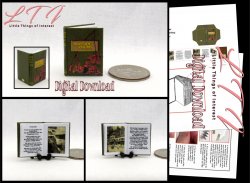 WAYSIDE POEMS Download Pdf Book and Construction Tutorial for Miniature One Inch Scale Playscale Book