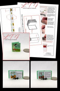 CAPS FOR SALE Kit Printed PDF and Instruction Tutorial in Miniature One Inch Scale