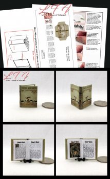 HANSEL AND GRETEL Book Kit Printed PDF and Instruction Tutorial in Miniature One Inch Scale