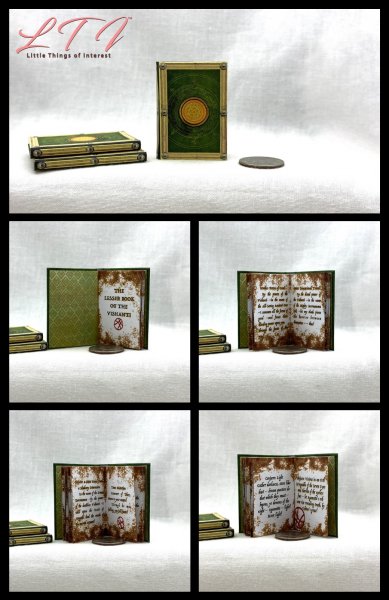 BOOK OF VISHANTI Miniature Playscale Readable Illustrated Book Marvel Universe Doctor Stange Multiverse of Madness