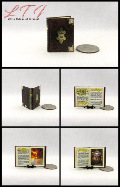 HISTORY OF THE TIME WAR Miniature One Inch Scale Illustrated Book