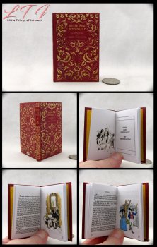 SENSE AND SENSIBILITY Illustrated Readable Miniature One Fourth Scale Book